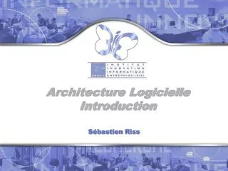 architecture logicielle introduction