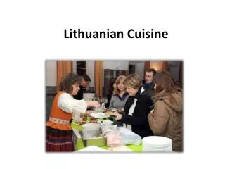 Lithuanian Cuisine