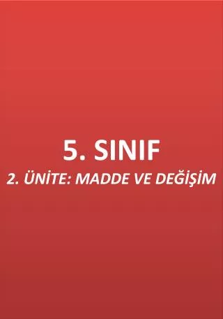 5 sinif 2 n te madde ve de m