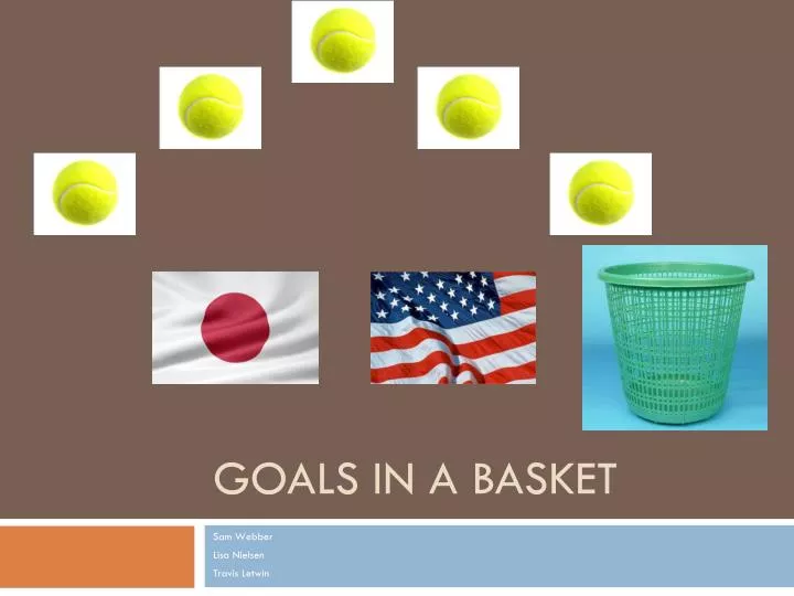 goals in a basket