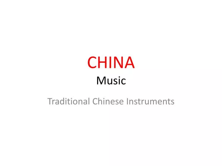 china music