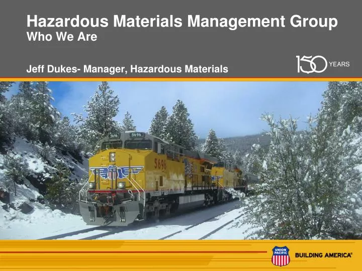 hazardous materials management group who we are