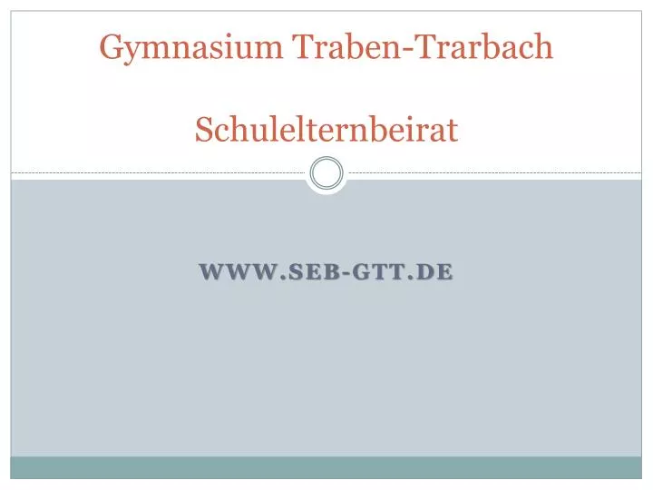 gymnasium traben trarbach schulelternbeirat