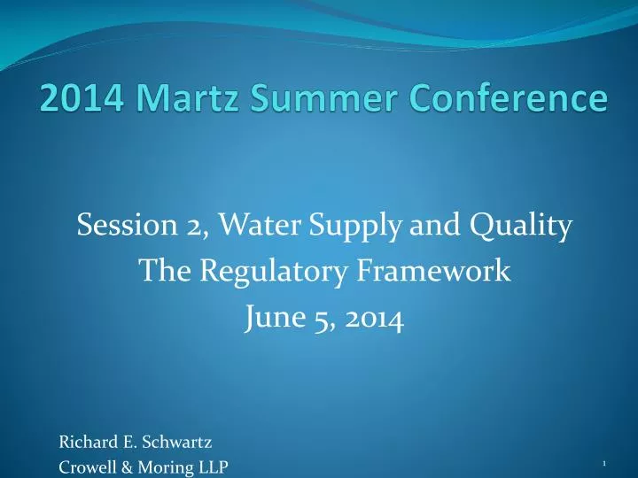 2014 martz summer conference