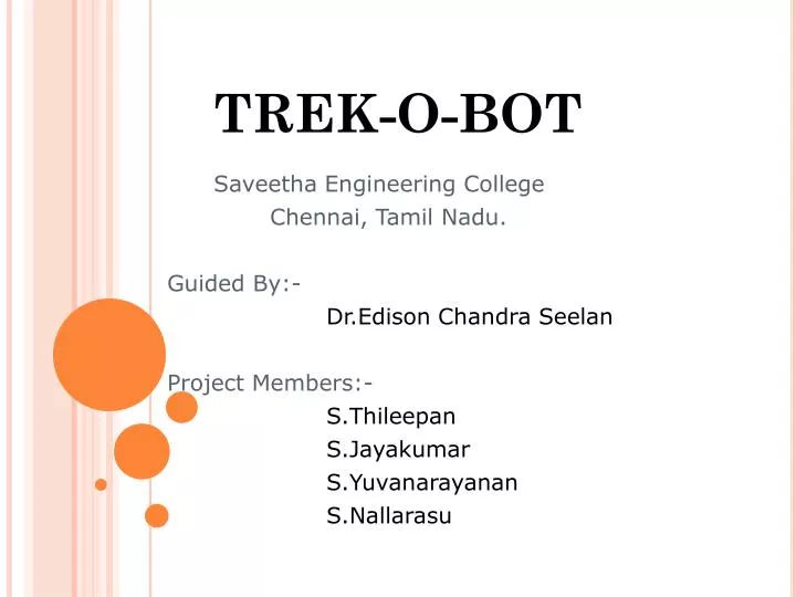 trek o bot