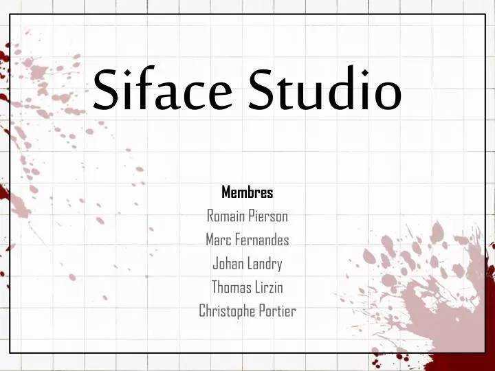 siface studio