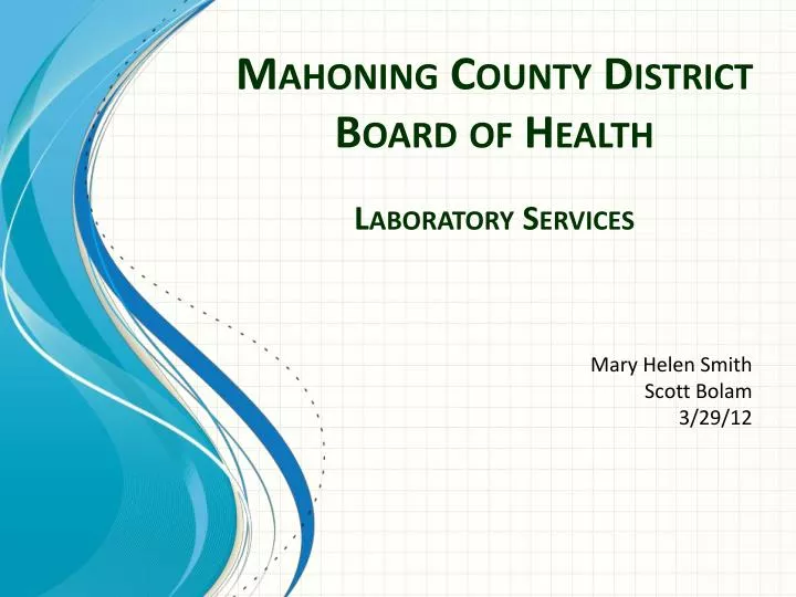 mahoning county district board of health