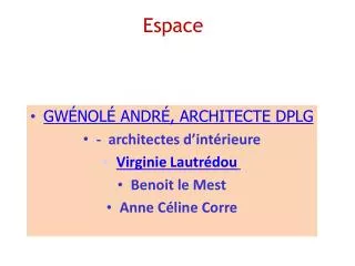espace