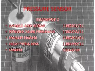 pressure sensor