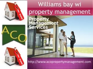 Williams Bay WI Property Management