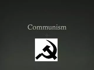 Communism