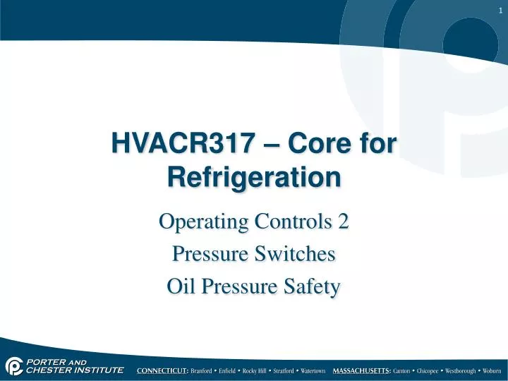 hvacr317 core for refrigeration