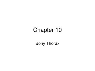 Chapter 10