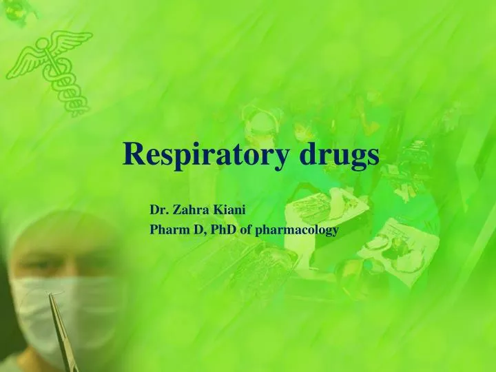 respiratory drugs