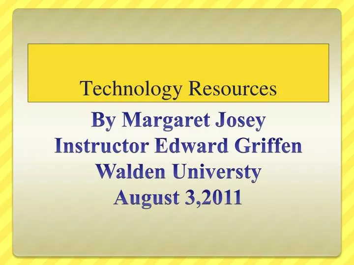 technology resources