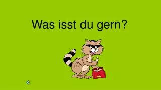 was isst du gern