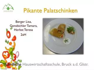 Pikante Palatschinken