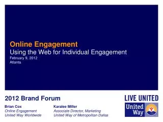 Online Engagement