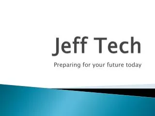 Jeff Tech