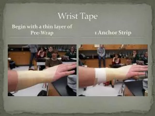 Wrist Tape