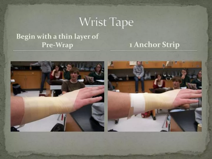 wrist tape