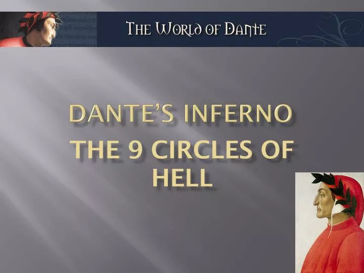 Dante's Inferno Hell Map : r/europe