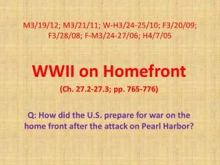 M3/19/12; M3/21/11; W-H3/24-25/10; F3/20/09; F3/28/08; F-M3/24-27/06; H4/7/05