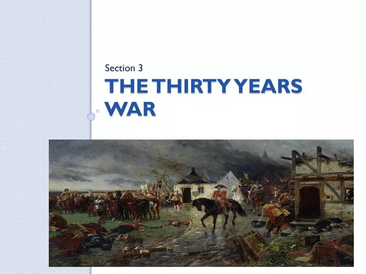 the thirty years war