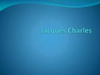 jacques charles