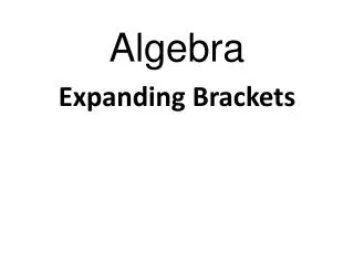 algebra