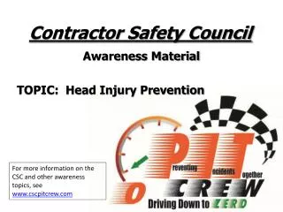 Contractor Safety Council
