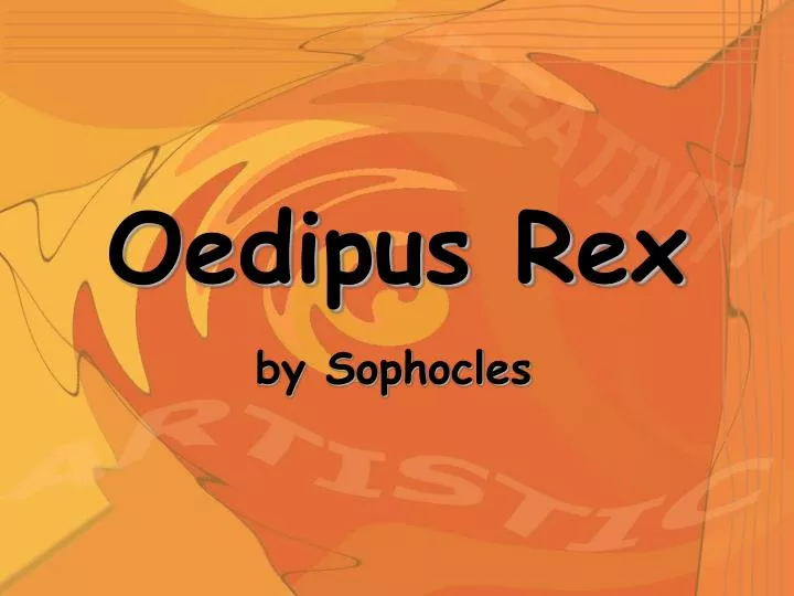 oedipus rex