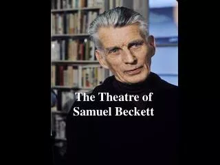 The Theatre of Samuel Beckett