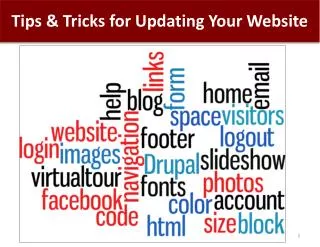 Tips &amp; Tricks for Updating Your Website