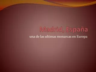 madrid espa a