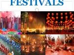 FESTIVALS - slide 1