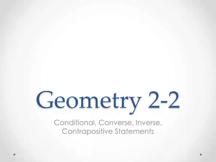 geometry 2 2