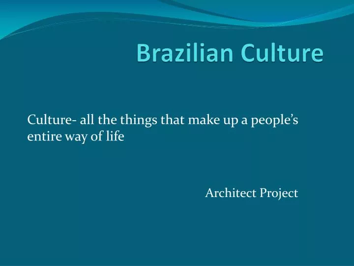 brazilian culture