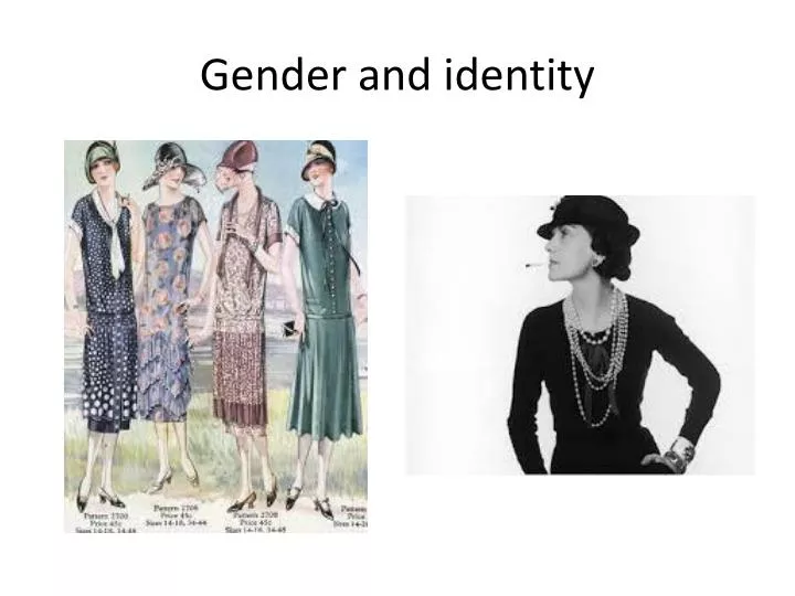 gender and identity