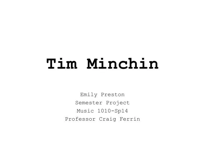 tim minchin