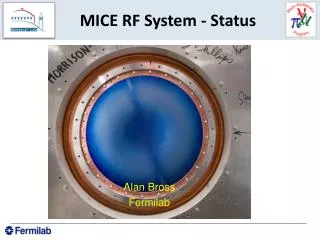 MICE RF System - Status