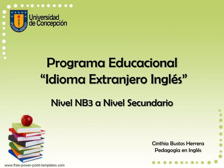 programa educacional idioma extranjero ingl s