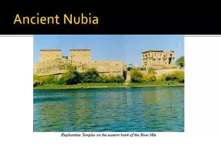 Ancient Nubia