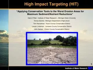 High Impact Targeting (HIT)