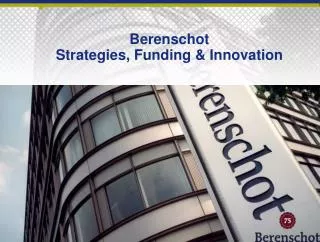 berenschot strategies funding innovation