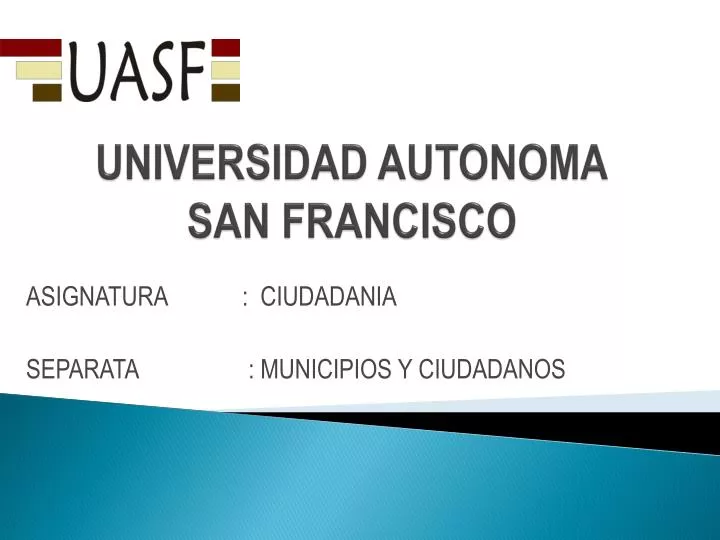 universidad autonoma san francisco