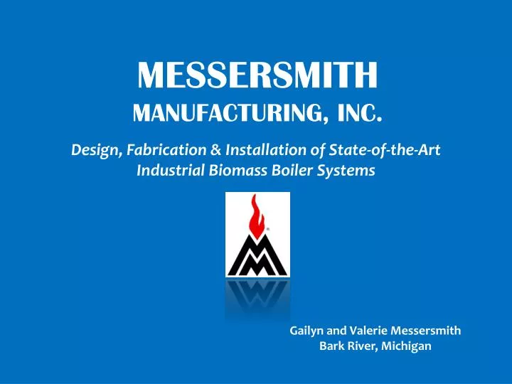 messersmith manufacturing inc