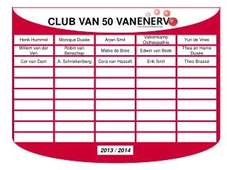 CLUB VAN 50 VAN