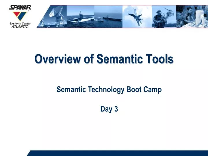 overview of semantic tools