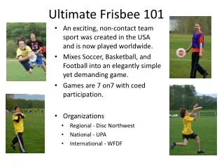 Ultimate Frisbee 101